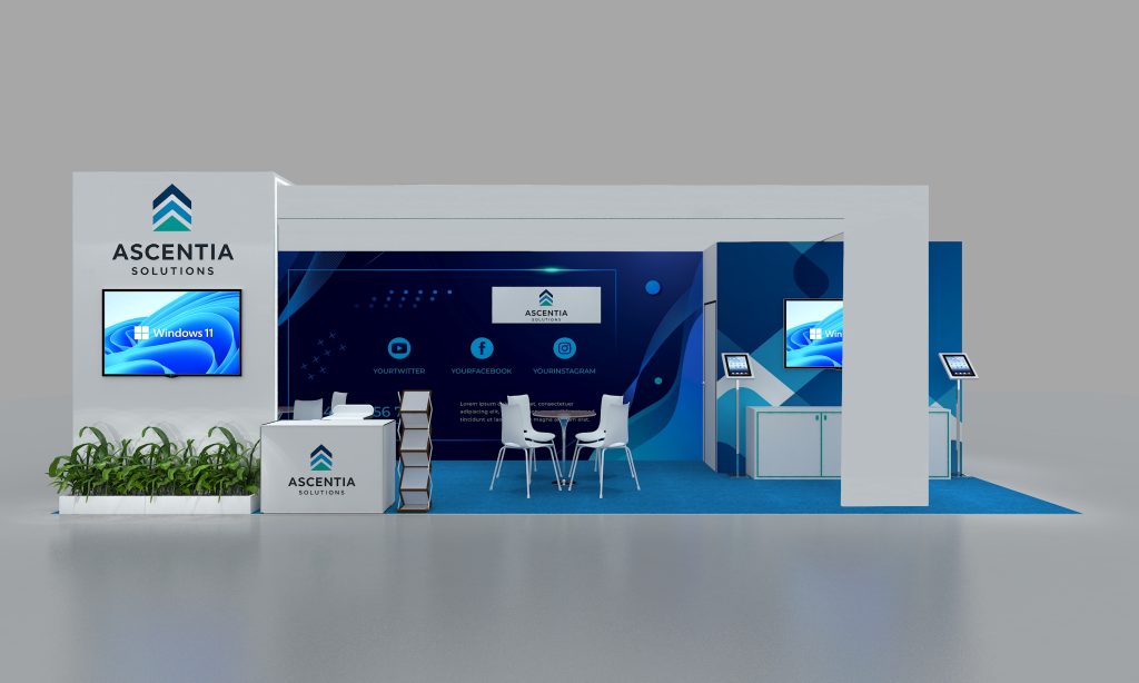 Orbix 10x30 trade show booth rental