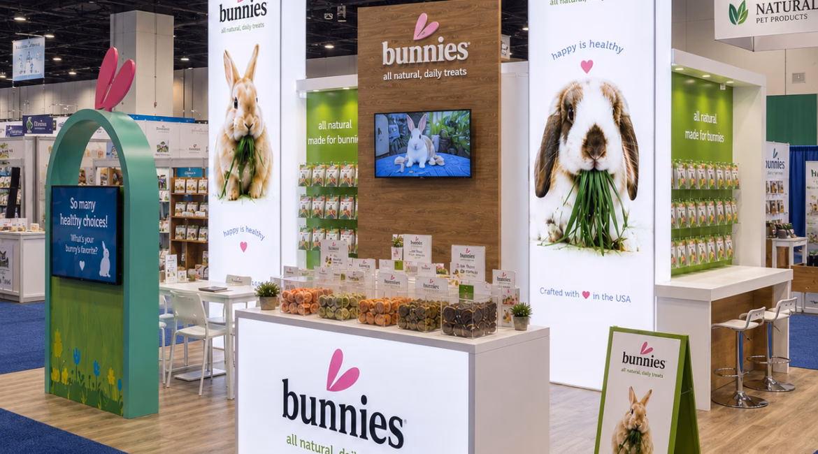 Strukt 10×20 Custom Trade Show Booth Rental